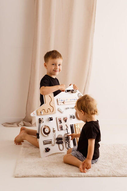 Motorikbrett / Motorikwand Sweet Home XL