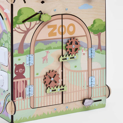 Motorikhaus / Activity Board Zoo