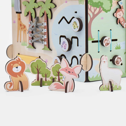 Motorikhaus / Activity Board Zoo