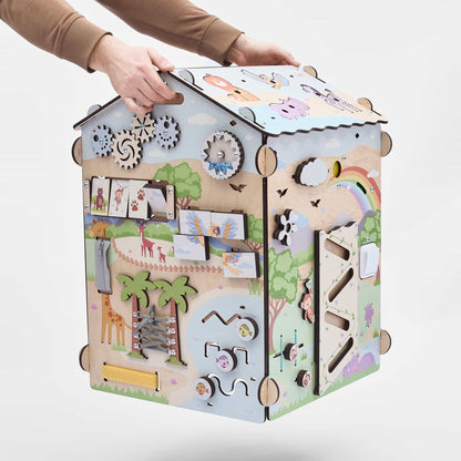 Motorikhaus / Activity Board Zoo