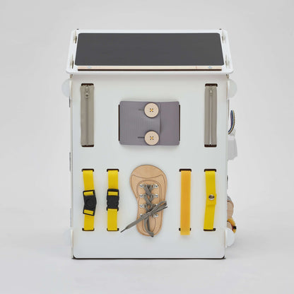 Motorikhaus / Activity Board pastel white