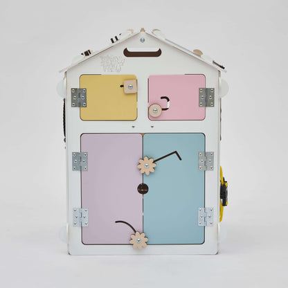 Motorikhaus / Activity Board pastel white