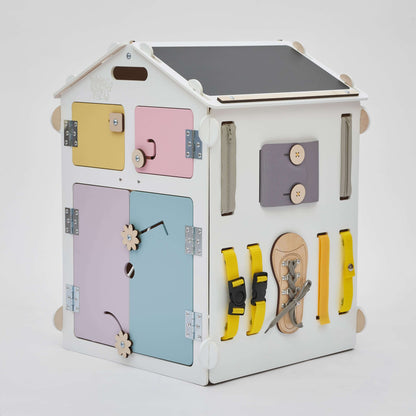 Motorikhaus / Activity Board pastel white