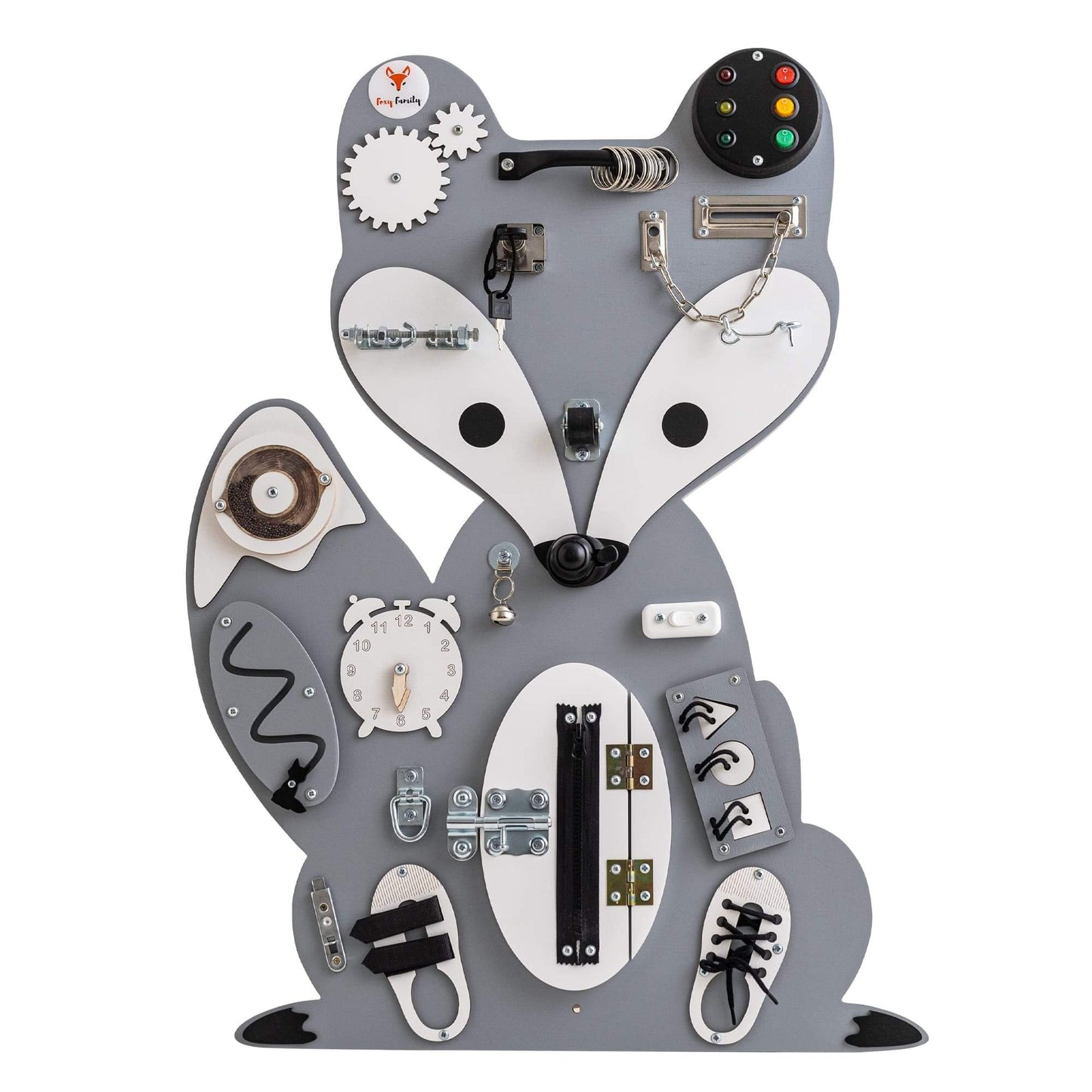 Motorikbrett / Motorikwand Fuchs