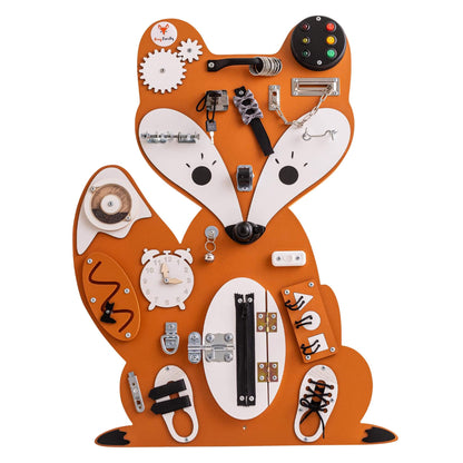 Motorikbrett / Motorikwand Fuchs