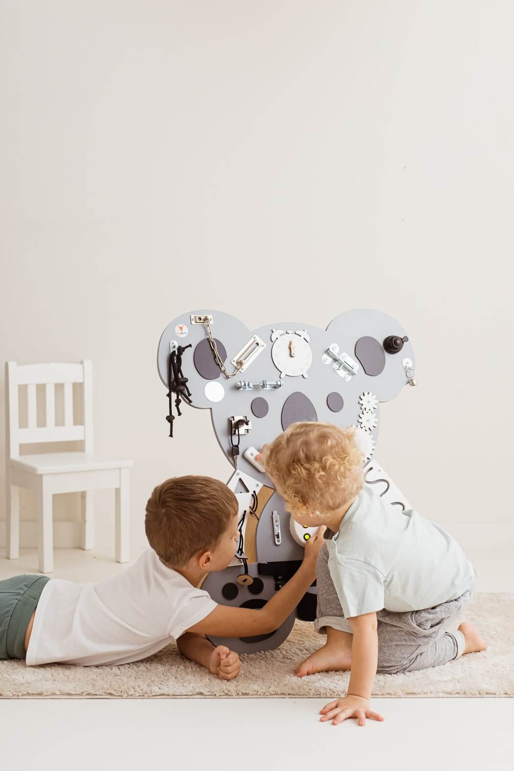 Motorikbrett / Motorikwand Kuno Koala