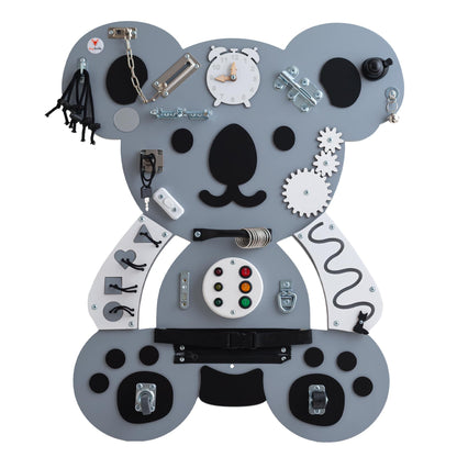 Motorikbrett / Motorikwand Kuno Koala