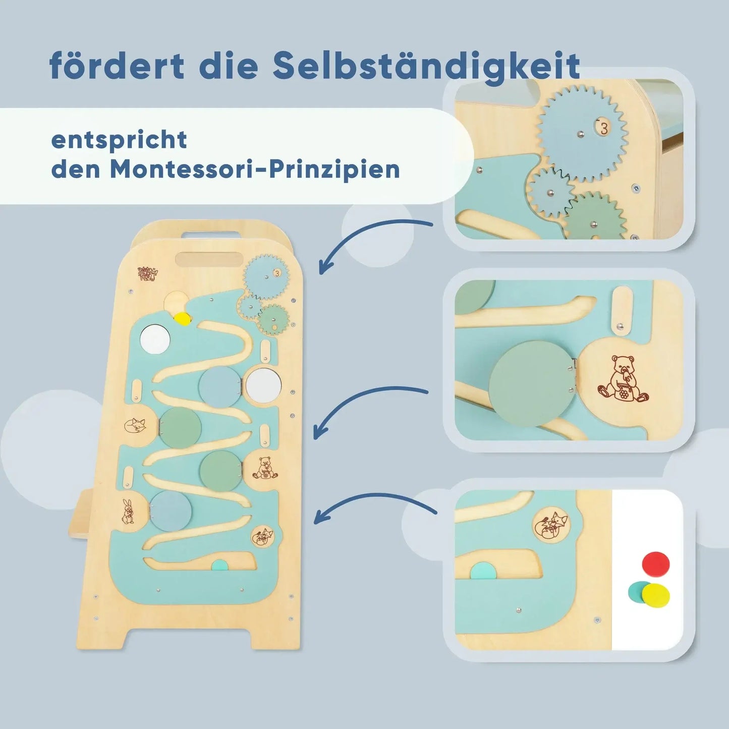 Multifunktionaler wachsender Lernturm 5-in-1 XL