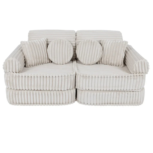 Spielsofa Mini Plus Churros - Plüschcord Edition