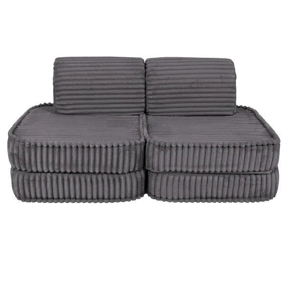 Spielsofa Mini Basic Churros - Plüschcord Edition