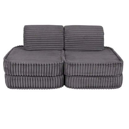 Spielsofa Mini Basic Churros - Plüschcord Edition