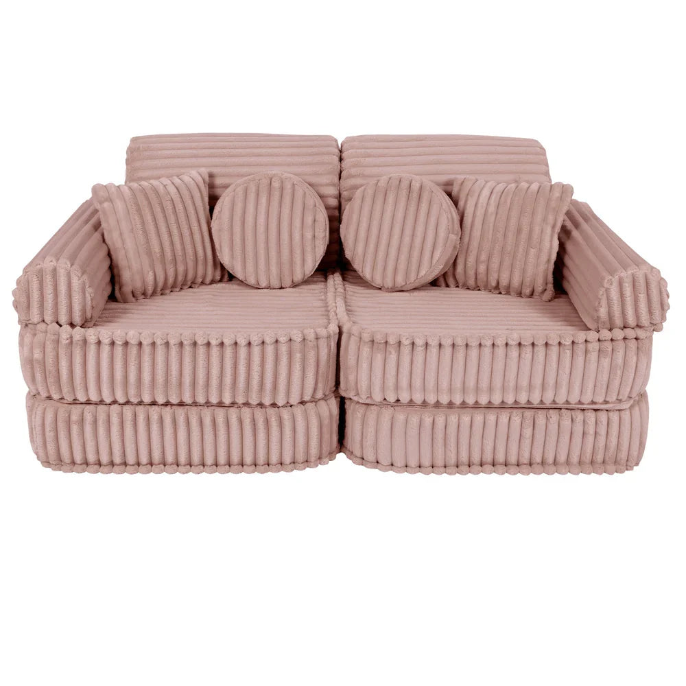 Spielsofa Mini Plus Churros - Plüschcord Edition