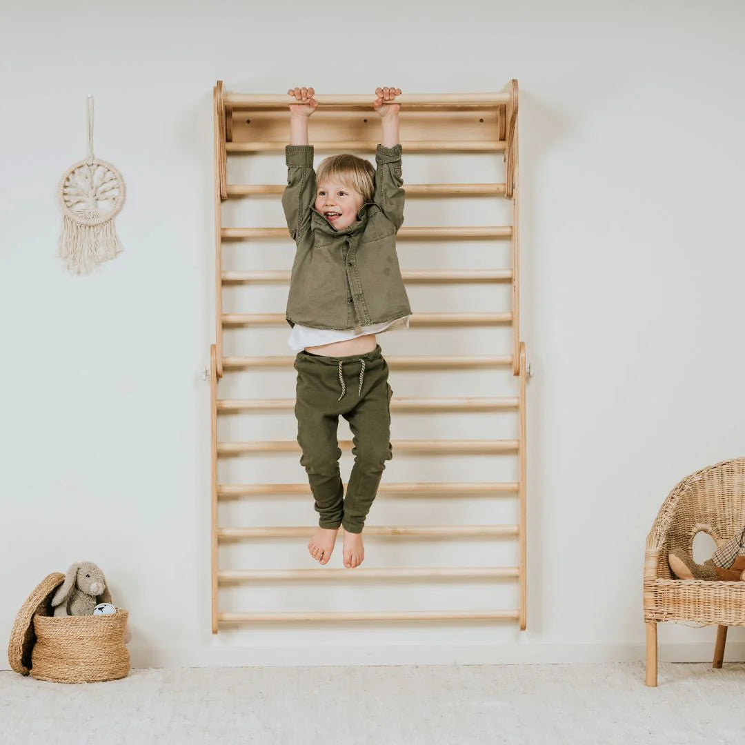 Pikler Kletterdreieck mit Sprossenwand