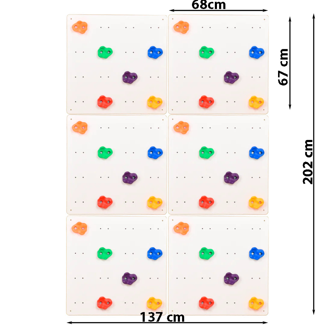 Kletterwand für Kinder, versch. Formen