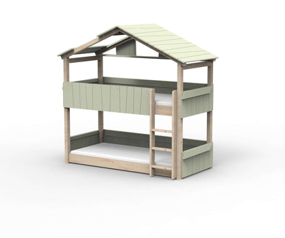 Starlight Haus-Etagenbett für Kinder mit Dach