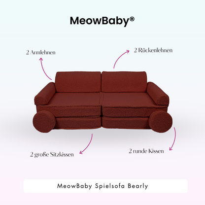Spielsofa Bearly - Soft Teddy Edition