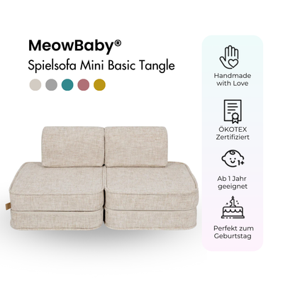 Spielsofa Mini Basic Tangle - Cozy Chenille Edition