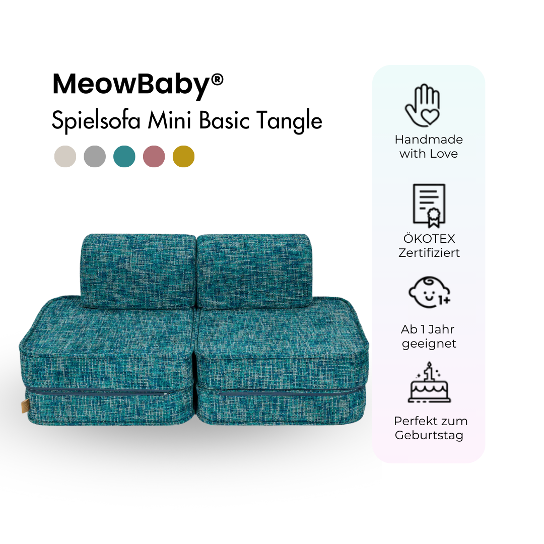 Spielsofa Mini Basic Tangle - Cozy Chenille Edition
