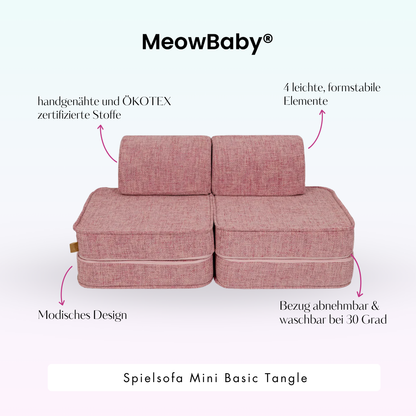 Spielsofa Mini Basic Tangle - Cozy Chenille Edition