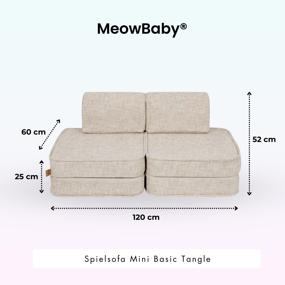 Spielsofa Mini Basic Tangle - Cozy Chenille Edition