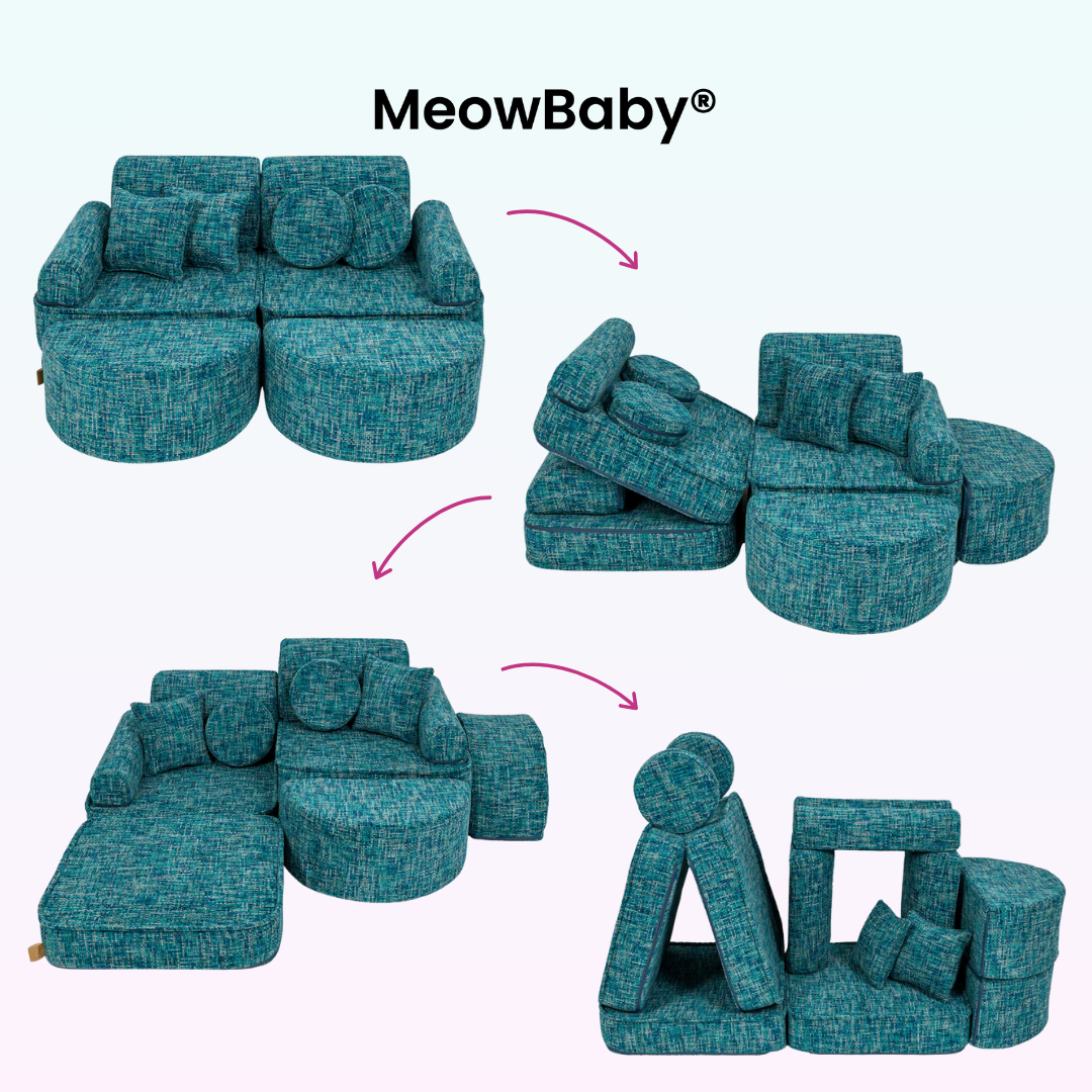 Spielsofa Mini Max Tangle - Cozy Chenille Edition