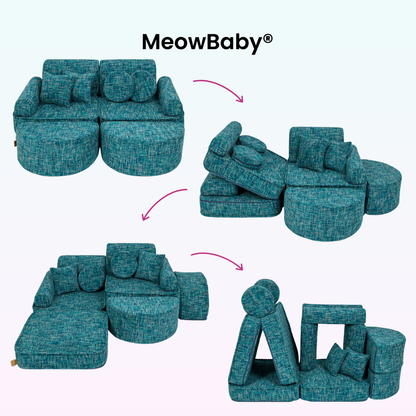 Spielsofa Mini Max Tangle - Cozy Chenille Edition