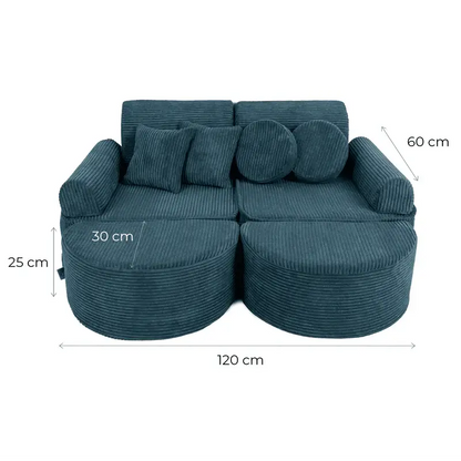 Play sofa Pocket Maxi for children, various colors