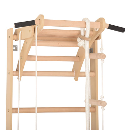 Sport Kletterwand für Kinder & Jugendliche mit Klimmzug