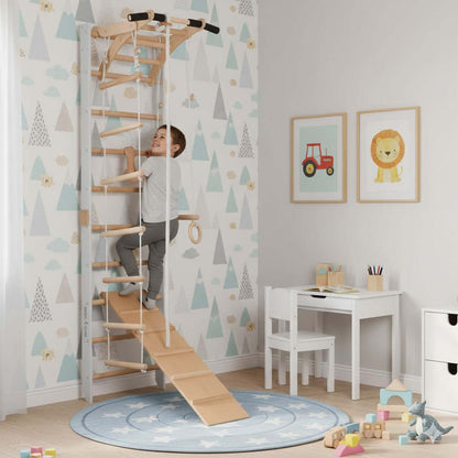 Sport Kletterwand für Kinder & Jugendliche mit Klimmzug