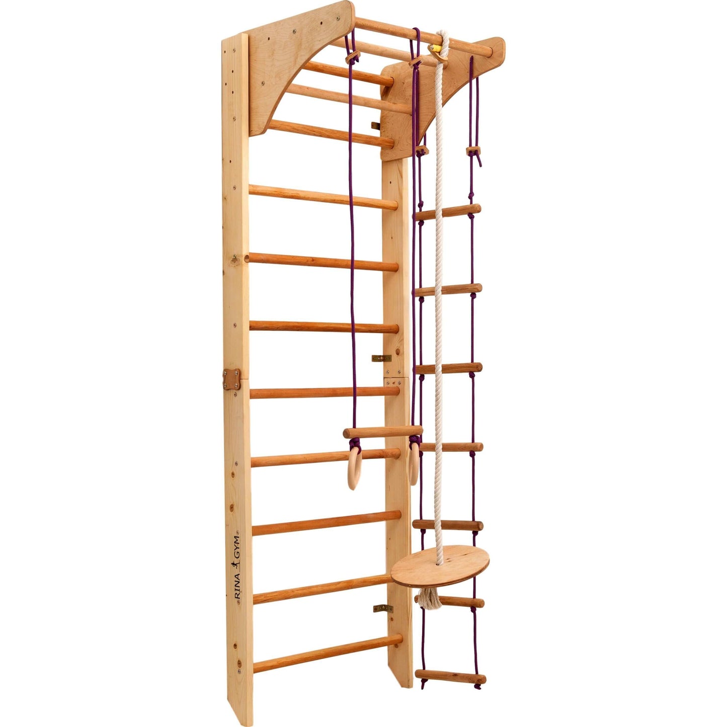 Climbing wall HANNAH for children - untreated wood
