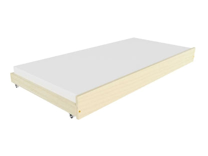 Wooden bunk bed HOLIDAY with short roof, 90x200 cm, various colors