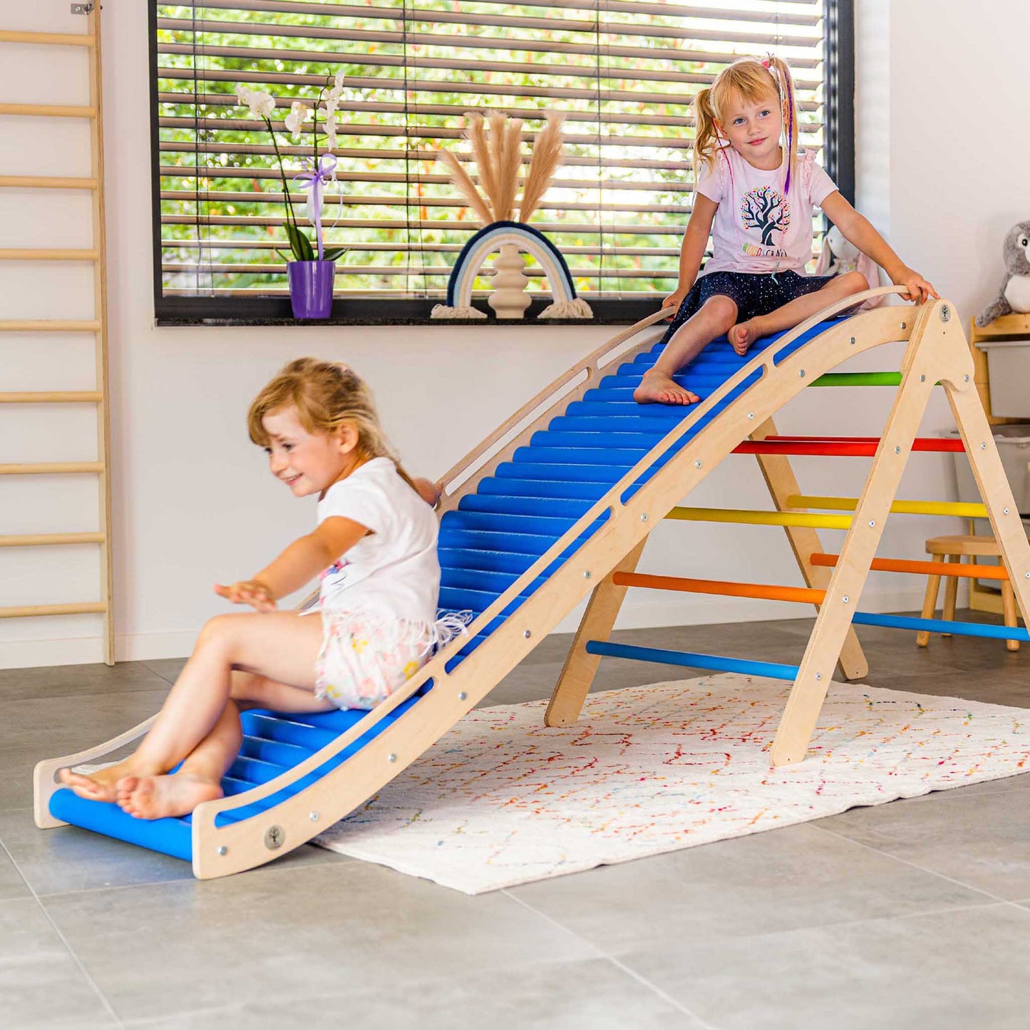 Wellen Rollenrutsche für Kinder
