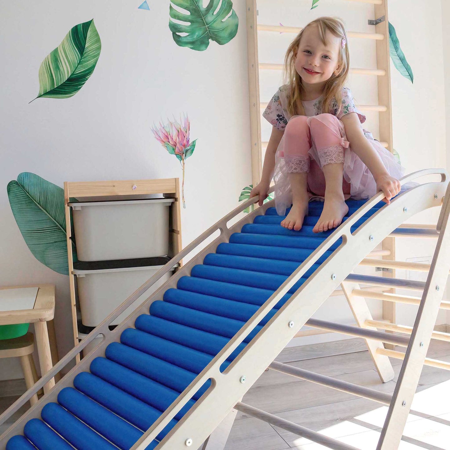 Wellen Rollenrutsche für Kinder