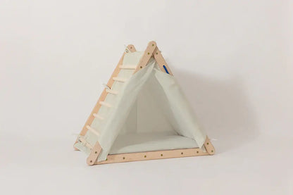 Tent for climbing triangle, various designs