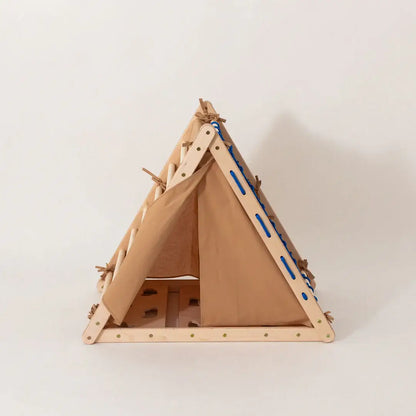 Tent for climbing triangle, various designs
