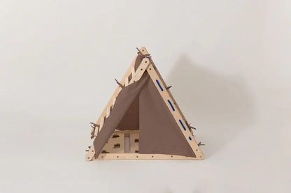 Tent for climbing triangle, various designs