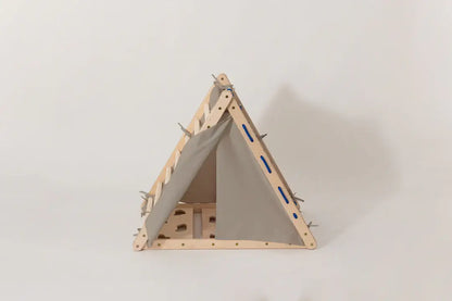 Tent for climbing triangle, various designs
