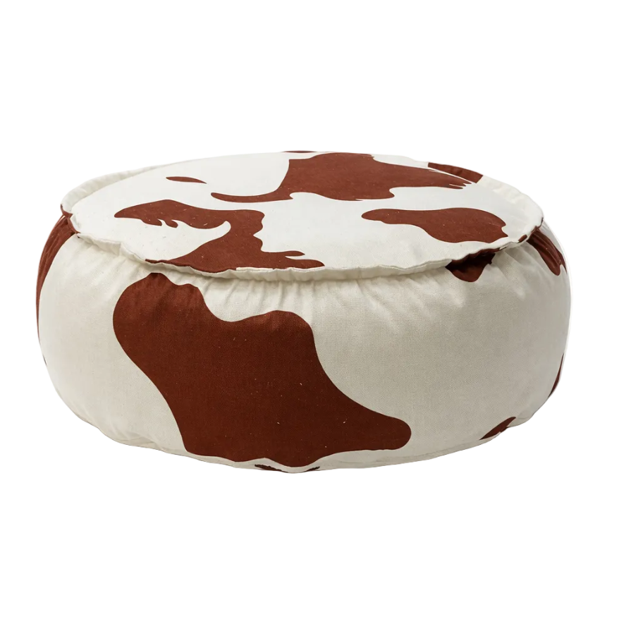 Bean Bag / Sitzsack, rund, Kuh – Ansicht 1