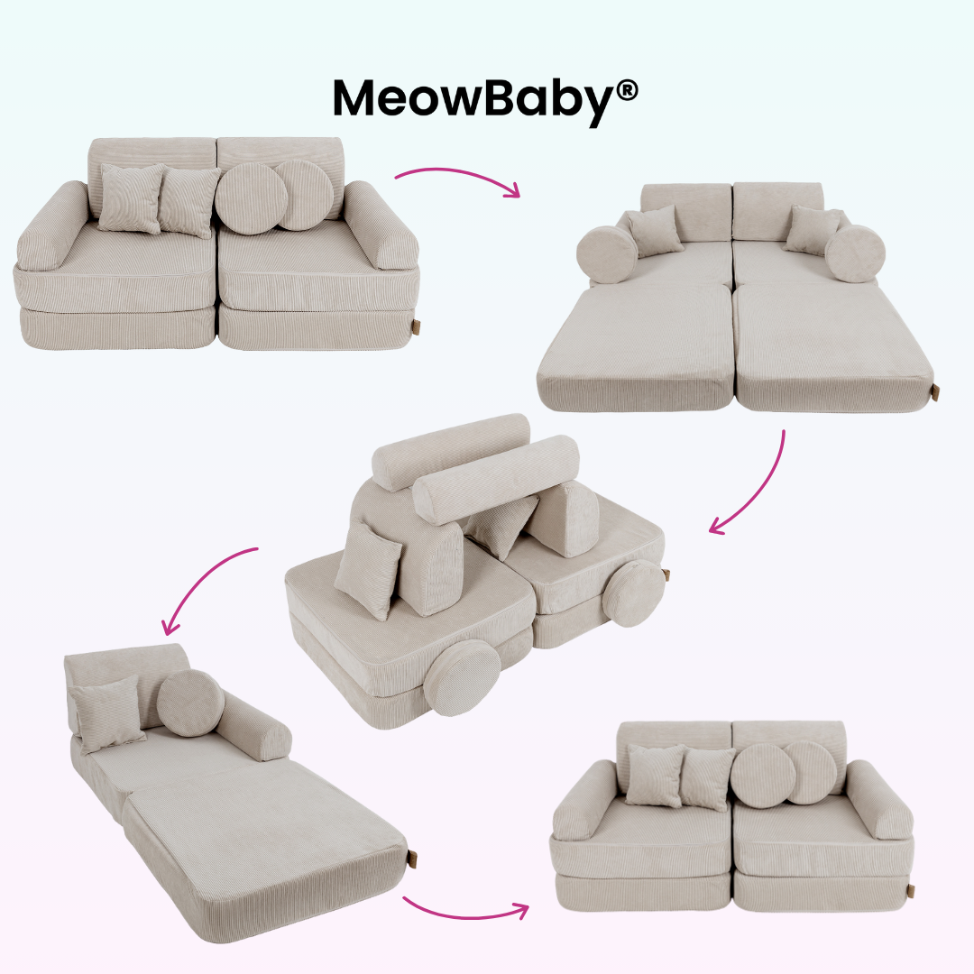 Spielsofa Mini Plus Cord Premium - Slim Cord Edition