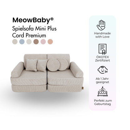 Spielsofa Mini Plus Cord Premium - Slim Cord Edition
