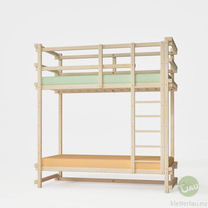 Etagenbett aus Holz  - extra hoch