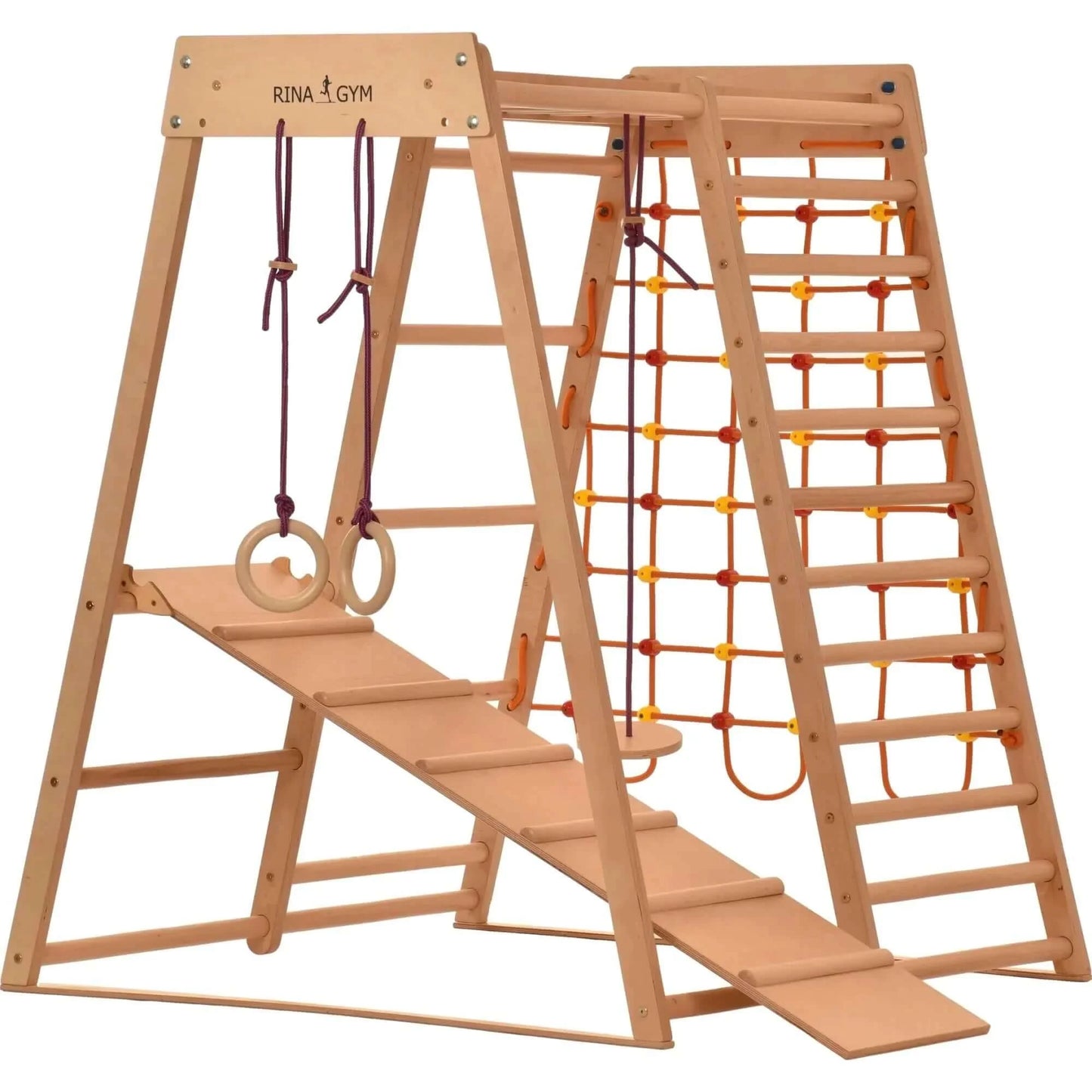 Indoor Spielplatz - Kids PREMIUM - unbehandeltes Holz