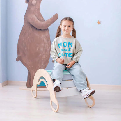 5-in-1 Montessori Climbing Arch Mint
