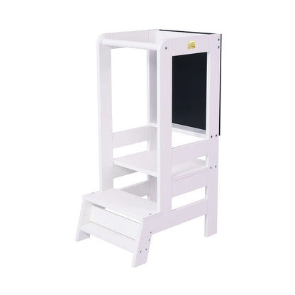 MeowBaby® Lernturm Küchenhelfer mit einer Tafel für Kinder, versch. Farben