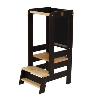 MeowBaby® Lernturm Küchenhelfer mit einer Tafel für Kinder, versch. Farben