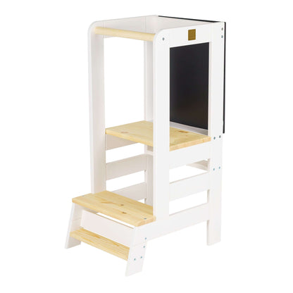 MeowBaby® Lernturm Küchenhelfer mit einer Tafel für Kinder, versch. Farben