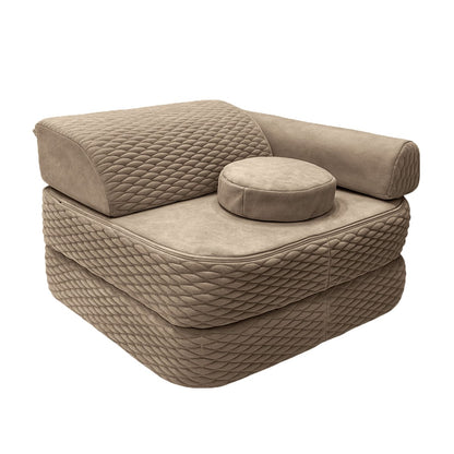 Kindersessel 3-in-1 Dune - Faltbare Kindercouch & Spielmatratze