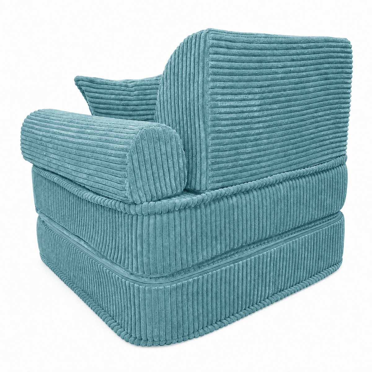 Kindersessel 3-in-1 Max Ästhetik Cord - faltbare Kindercouch & Spielmatratze - Classic Cord Edition