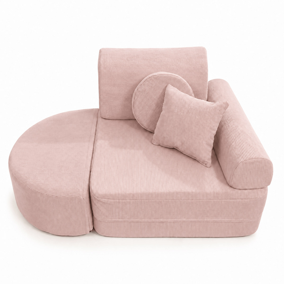 Kindersessel 3-in-1 Max Premium Cord - faltbare Kindercouch & Spielmatratze - Slim Cord Edition