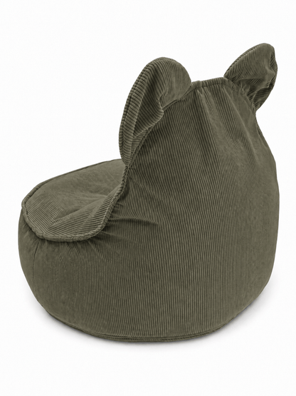Kindersessel Bären-Sitzsack Cord Premium - Slim Cord Edition